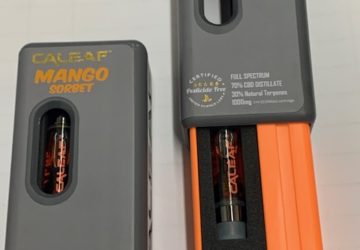 CALEAF 3:1 CBD/THC – MANGO SORBET